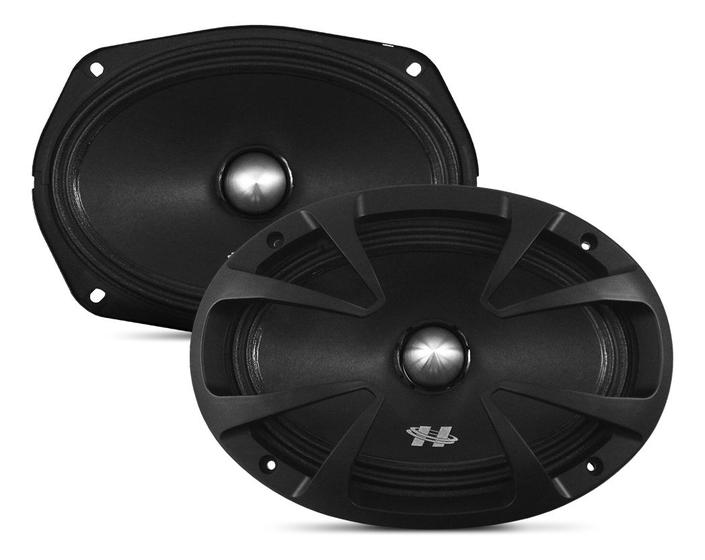 Imagem de Alto falante mid bass 6x9 mb690 hurricane boca oval 460w rms