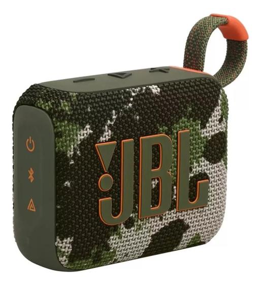 Imagem de Alto-falante Portátil Bluetooth Jbl Go 4 Verde Camuflado