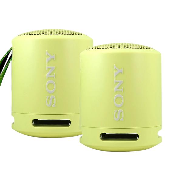 Imagem de Alto-falante Sony SRS-XB13 Extra Bass Impermeável Amarelo x2