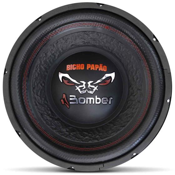 Imagem de Alto Falante Subwoofer Bomber Bicho Papão 12 Polegadas 600W RMS 4 Ohms Bobina Simples