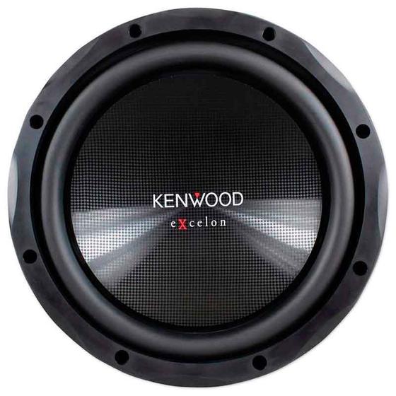 Alto Falante Subwoofer Kenwood 12 Pol Excelon 400W RMS 4 Ohms