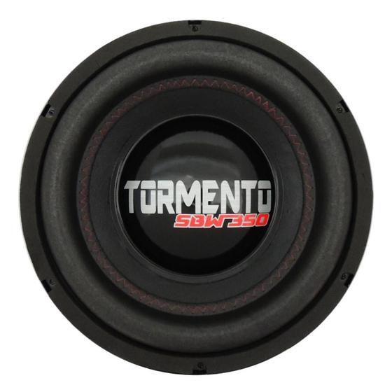 Imagem de Alto Falante Tormento Sub Woofer Sbw 10 Pol 350 Wrms 4+4 Ohm