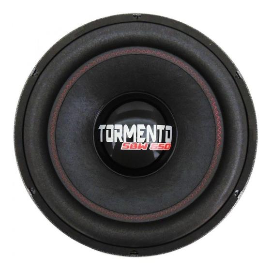 Imagem de Alto Falante Tormento Subwoofer 12 Polegada 650wrms bobina Dupla Greve Forte