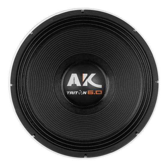 Imagem de Alto Falante Triton Ak 18p 6.0 3000w Rms 4 Ohms