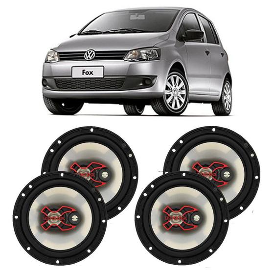 Alto Falante Volkswagen Fox 2010 a 2014 Bravox X 6 Polegadas 200W RMS 4 Portas Kit Menor preço em Alto Falante Volkswagen Fox 2010 a 2014 Bravox X 6 Polegadas 200W RMS 4 Portas Kit