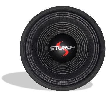 Imagem de Alto Falante Woofer cone seco 8 Polegadas Sturdy 300 Watts RMS