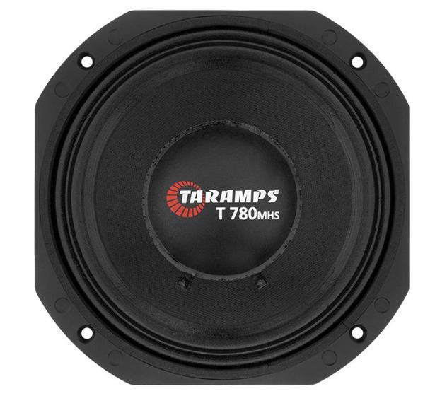 Imagem de Alto Falante Woofer Medio Grave Quadrado 8 Polegadas Taramps T 780 Mhs 8 Ohms 390 Watts