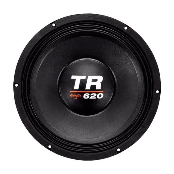 Imagem de Alto falante woofer triton tr 12'' 620 rms 4 ou 8 ohms