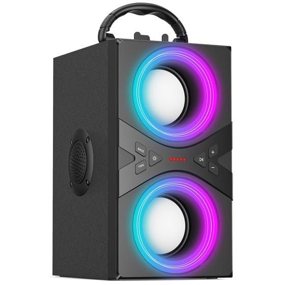 Imagem de Alto-falantes Bluetooth Portáteis DINDIN 40W - Sem Fio, com TWS e Lig