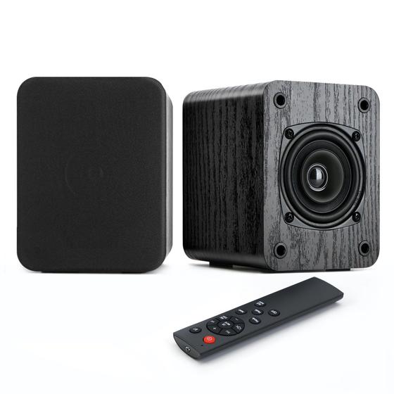 Imagem de Alto-falantes de estante Bluetooth Saiyin 40W com cone duplo de 3"