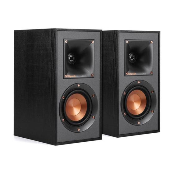 Imagem de Alto Falantes Klipsch Bookshelf R-41M Preto (Par) - 1065838 R-41M