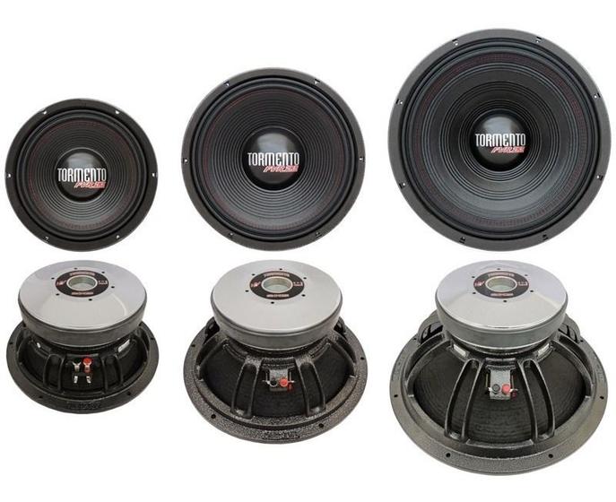 Imagem de Alto Falantes Woofer Tormento Fvr 2k5 - 1250 Wrms - 18 Pol.