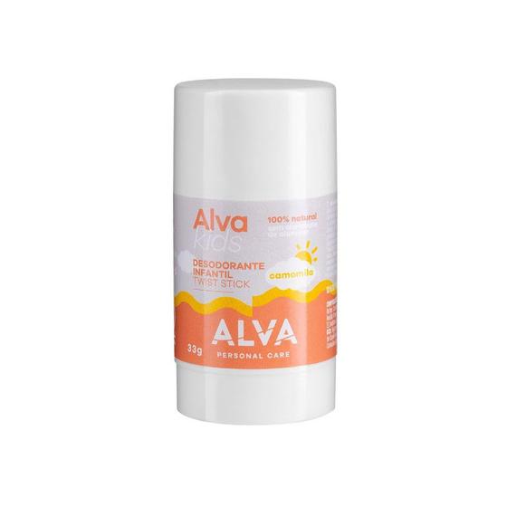 Imagem de Alva Personal Care Kids Camomila Vegano - Desodorante Em Barra Infantil 33g