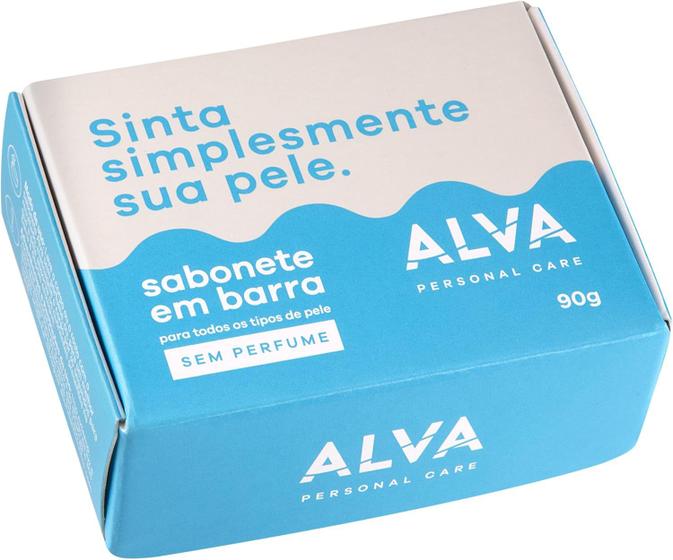 Imagem de Alva Personal Care Sem Perfume - Sabonete em Barra 90g