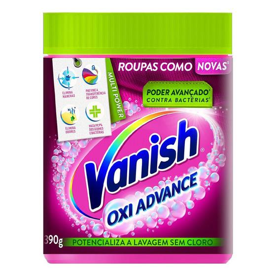 Imagem de Alvejante Oxi Advance sem Cloro em Pó 390g PT 1 UN Vanish