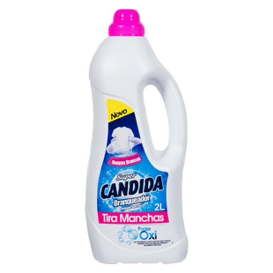 Alvejante super Cândida sem cloro 2l (kit c/3) Menor preço em Alvejante super Cândida sem cloro 2l (kit c/3)