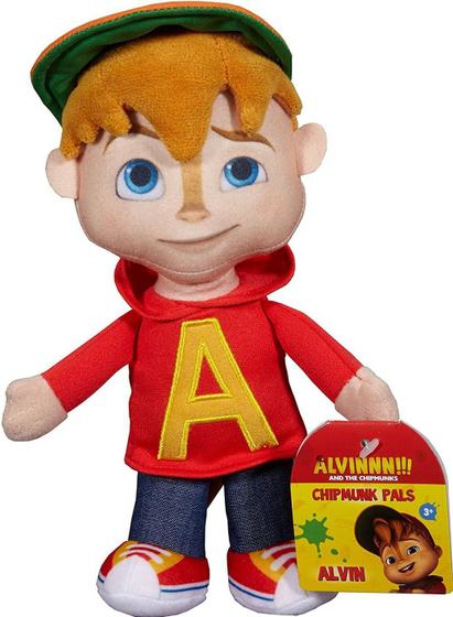 Alvin e Os Esquilos - Boneco Pelúcia Alvin Fcr13 - MATTEL - Pelúcia ...