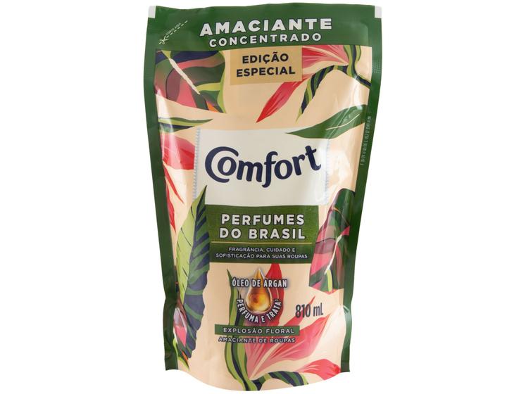 Amaciante Comfort Concentrato Perfumes do Brasil Explosão Floral Refil 900ml