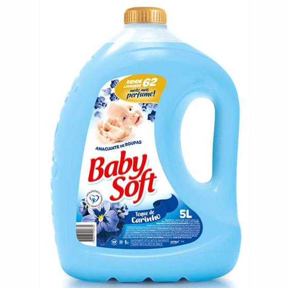 Imagem de Amaciante de roupa baby soft 5L