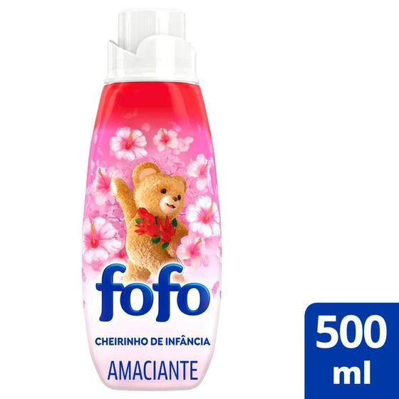 Imagem de Amaciante de Roupa Concentrado Super Fofo Cheirinho de Infância 500ml