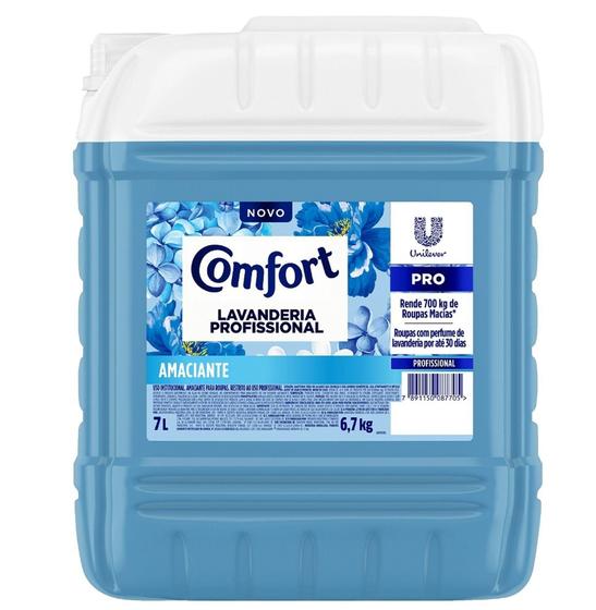 Amaciante de Roupa Diluído 7L Comfort Menor preço em Amaciante de Roupa Diluído 7L Comfort