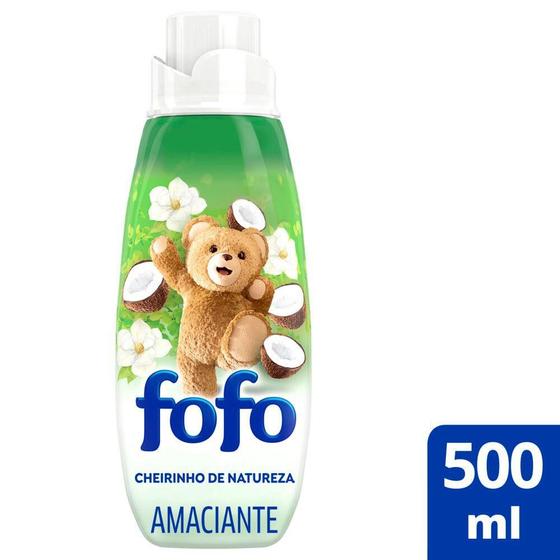 Imagem de Amaciante de Roupa Fofo Concentrado Super Cheirinho de Natureza 500ml