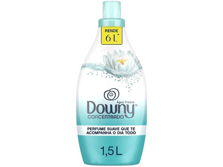 Amaciante Downy Concentrado Água Fresca 1,5L Imagem de Amaciante Downy Concentrado Água Fresca 1,5L