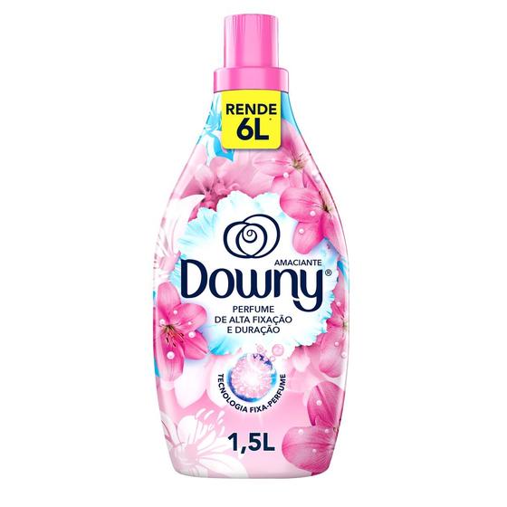 Amaciante Downy Concentrado Frescor da Primavera - 1,5L Imagem de Amaciante Downy Concentrado Frescor da Primavera