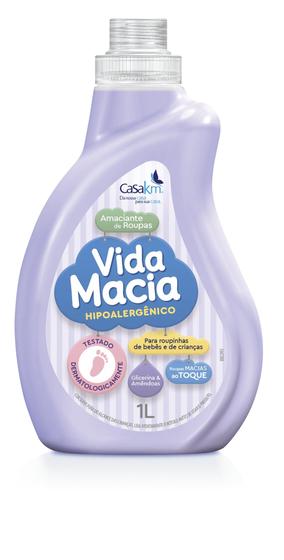Imagem de Amaciante vida macia 1L amendoa