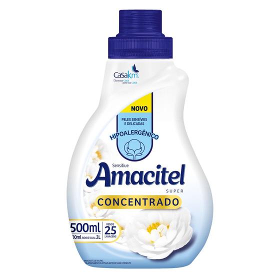 Imagem de Amacitel super amaciante concentrado sensitive 500ml