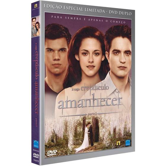 Imagem de Amanhecer Parte 1 - Edição Especial Limita Duplo (DVD) - Paris Filmes