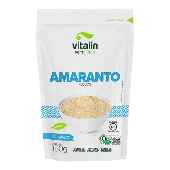 Imagem de Amaranto Orgânico em Flocos Vitalin 150g