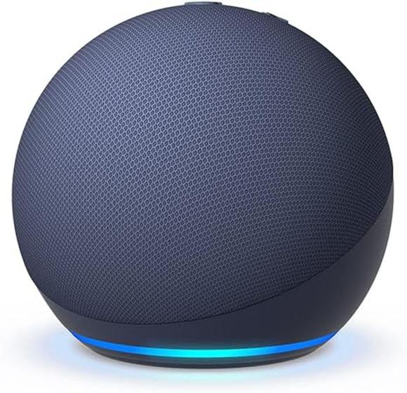 Imagem de Amazon Echo Dot 5th Gen (5ª Geração) com assistente virtual Alexa Blue (Azul)