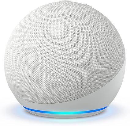 Imagem de Amazon Echo Dot 5th Gen Com Assistente Virtual Alexa Glacier White 110v/240v