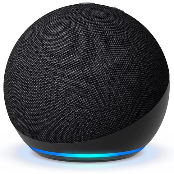 Amazon Echo Dot Alexa Smart 5ª Geração Preta Menor preço em Amazon Echo Dot Alexa Smart 5ª Geração Preta