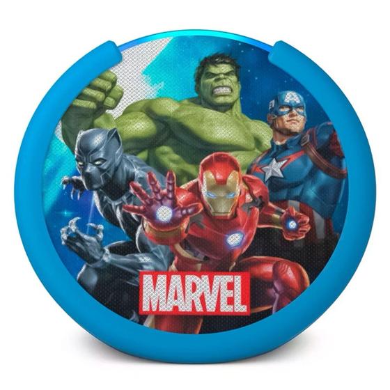 Imagem de Amazon echo pop kids 1st gen marvels avengers