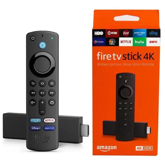 Imagem de Amazon Fire TV Stick 4K 8GB preto com 1.5GB de memória RAM