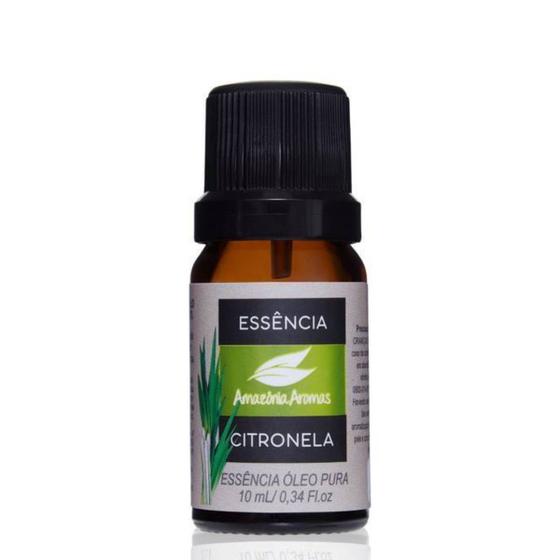 Imagem de Amazônia Aromas Essência Oleosa 10ml - Citronela