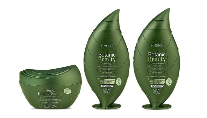 Imagem de Amend Botanic Beauty Fracos e Quebradiços Shampoo e Condicionador e Máscara