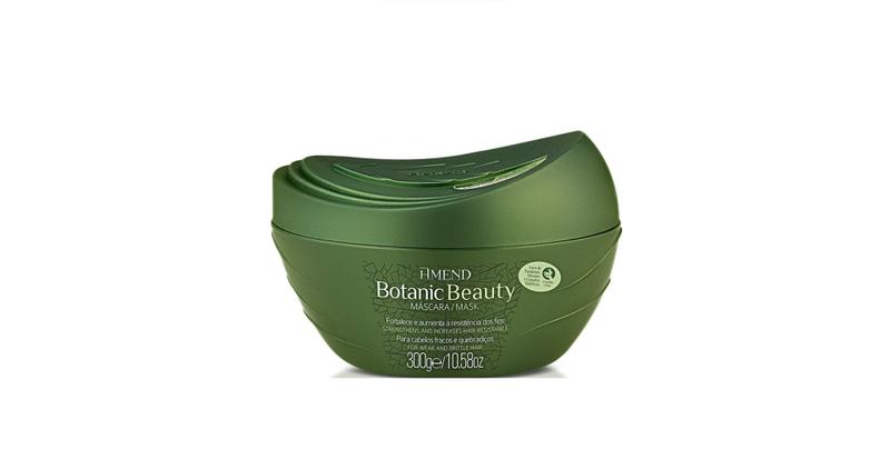 Imagem de Amend Botanic Beauty Máscara abelos Fracos e Quebradiços (Verde) 300 gr