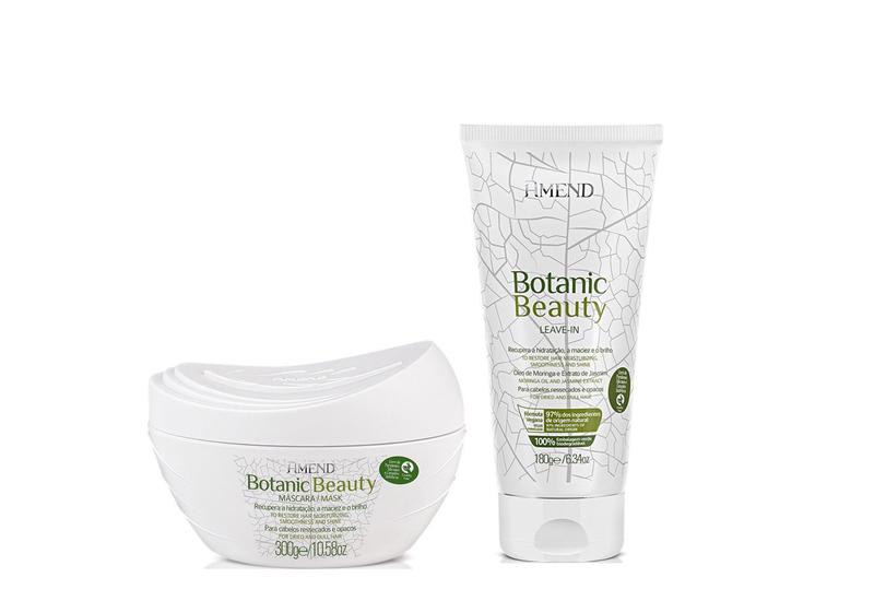 Imagem de Amend Botanic Beauty Secos e Ressecados Máscara e Leave-in