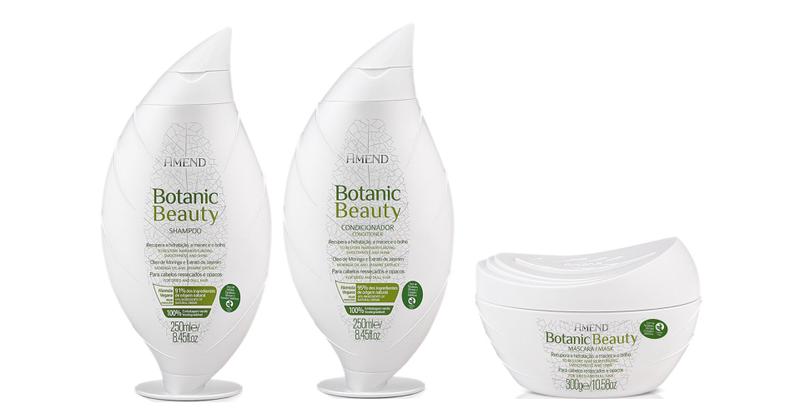 Imagem de Amend Botanic Beauty Secos e Ressecados Shampoo e Condicionador e Máscara