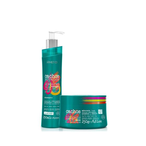 Imagem de Amend Cachos Sh 250ml + Masc 250ml