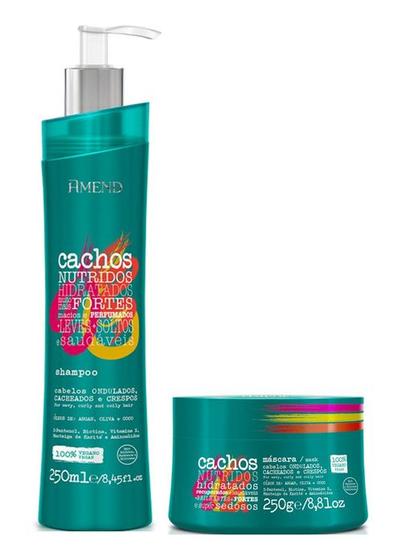 Imagem de Amend Cachos Shampoo e Máscara