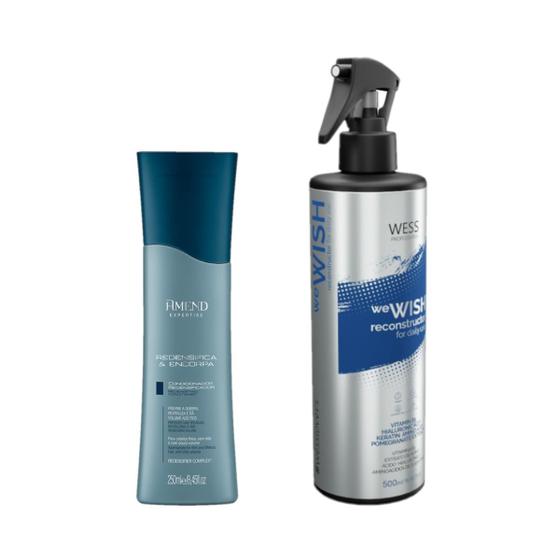 Imagem de Amend Cond Redensifica&Incorpora + Wess We Wish 500ml