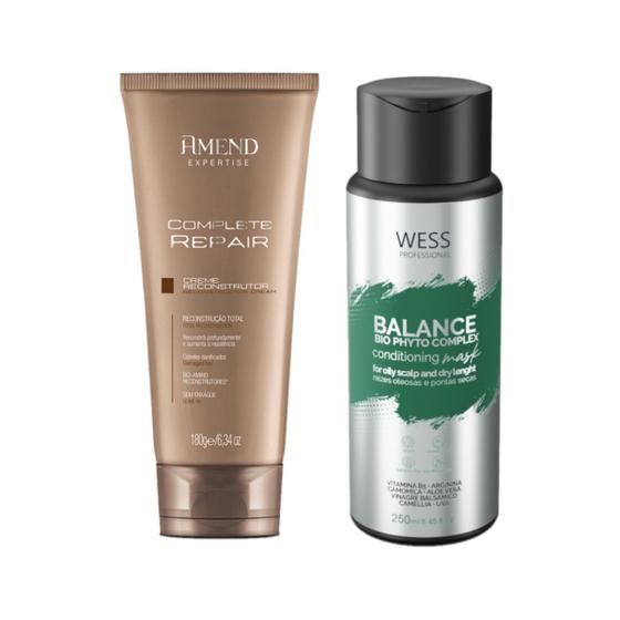 Imagem de Amend Creme Complete Repair 180g + Wess Cond. Balance250ml