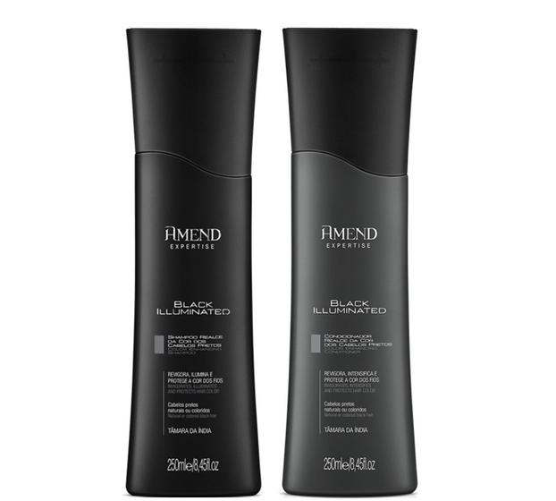 Imagem de Amend Expertise Black Illuminated Shampoo e Condicionador