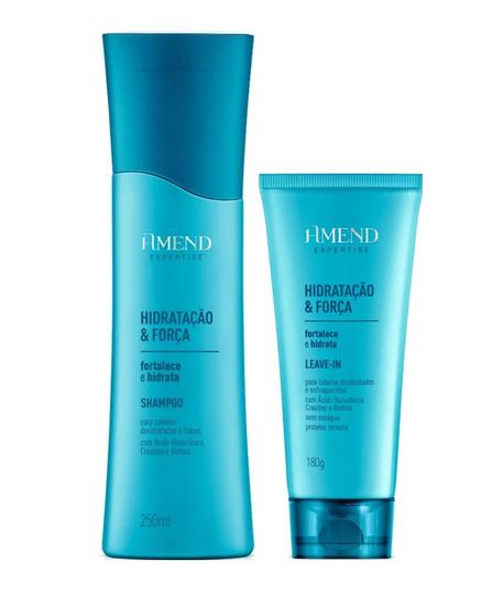 Imagem de Amend Expertise Hidratação e Força Shampoo e Leave-in