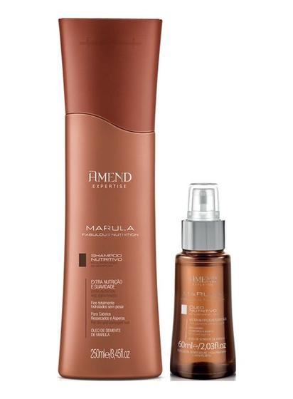 Imagem de Amend Expertise Marula Fabulous Shampoo e Óleo