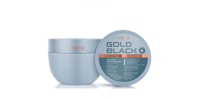 Imagem de Amend Gold Black Nutritive Máscara Restauradora 250 gr